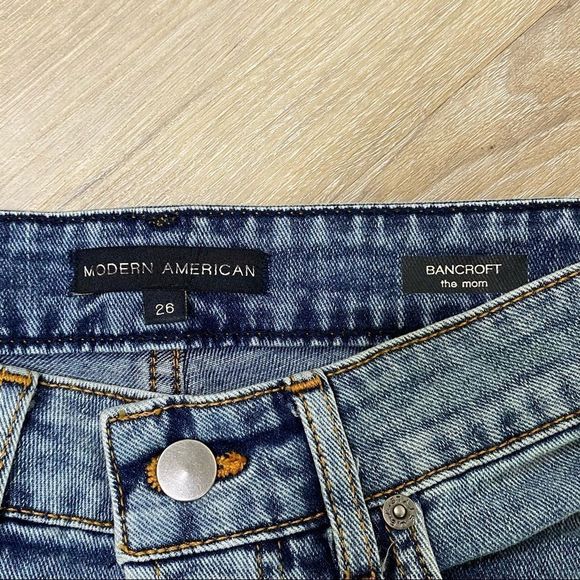 Modern American BANCROFT THE MOM jeans 26 NWT - Picture 5 of 9